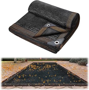 Biggun 20x36ft Pool Leaf Net Cover for 16x32ft Inground & Above Ground Pool