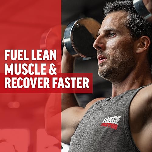 Miniatura 8 de FORCE FACTOR BCAA Aminoácidos Suplemento 211, delicioso y refrescante BCAA en polvo para apoyar la recuperación muscular y el rendimiento, sin