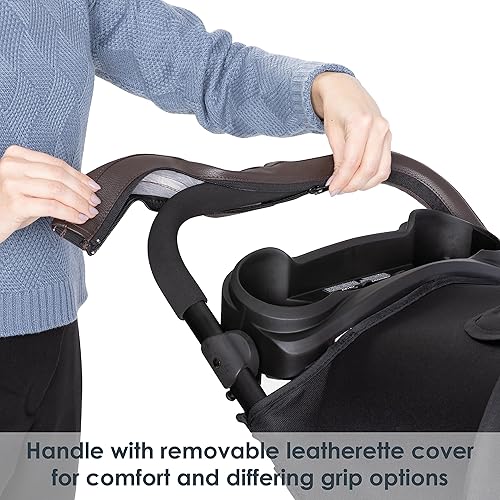 Miniatura 35 de Baby Trend Passport Carriage Travel System DLX (con Ez-Lift Plus), Uptown Black