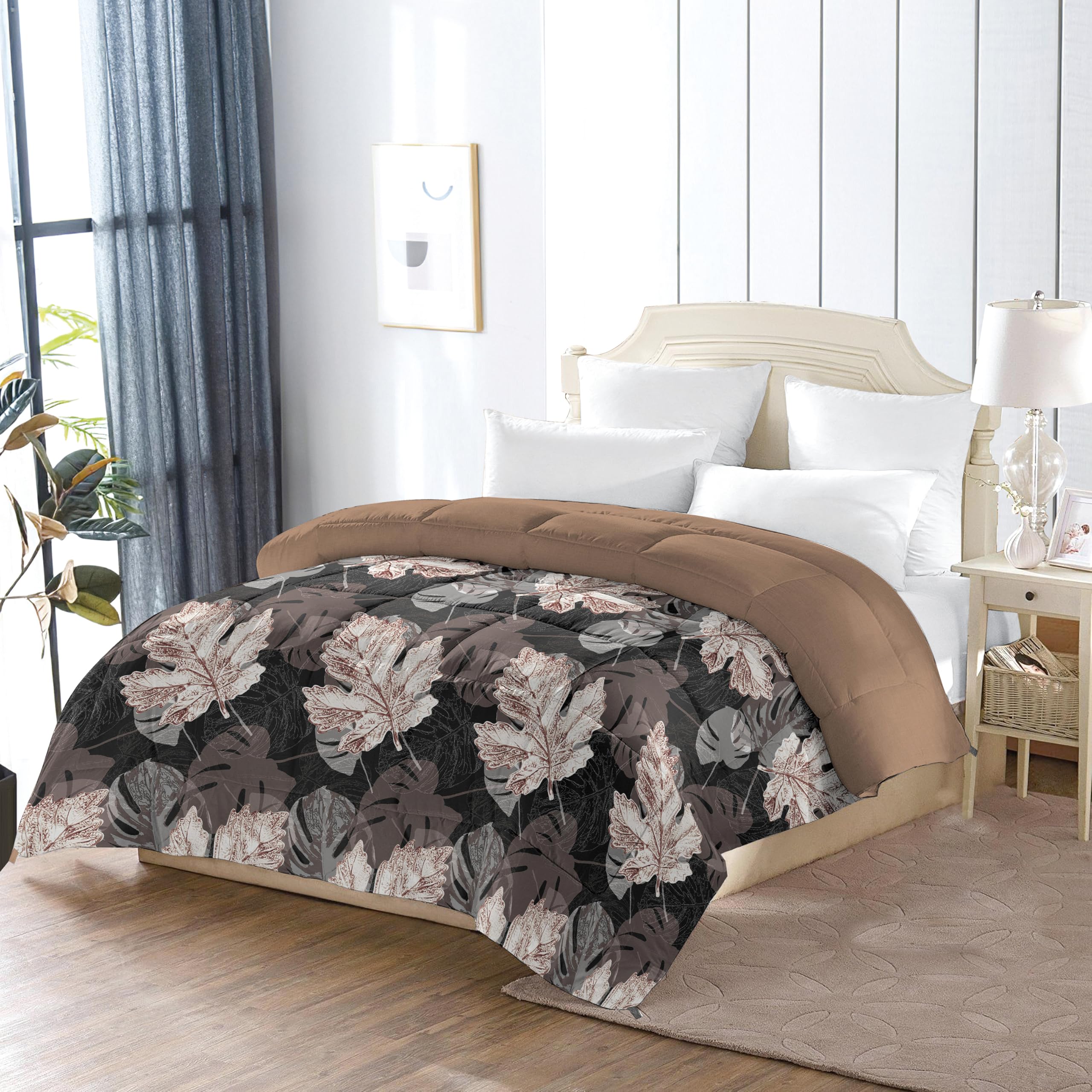 Couette chaude 220x240 cm Fanny & Céline Ming19-2448 de 600 GSM pour lit deux personnes