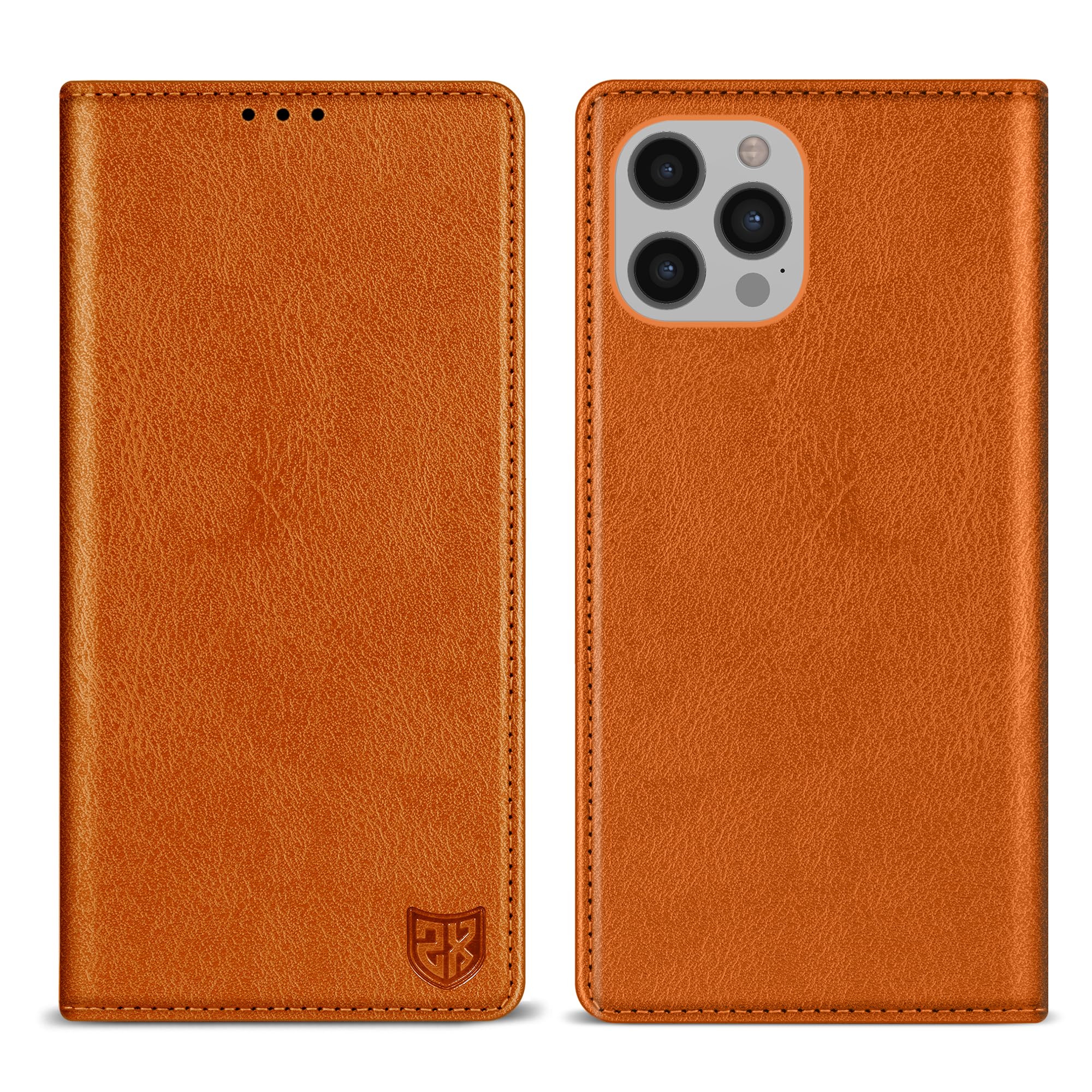 ZZXX for iPhone 12 Pro Max Wallet Case with [RFID Blocking] Card Slot Stand Strong Magnetic Leather Flip Fold Protective Phone Case for iPhone 12 Pro