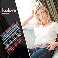 Vista 8 de Bolsas térmicas para microondas para calidez en invierno, comodidad para la espalda, el estómago y la cabeza – Envoltura de cuello de algodón tartán