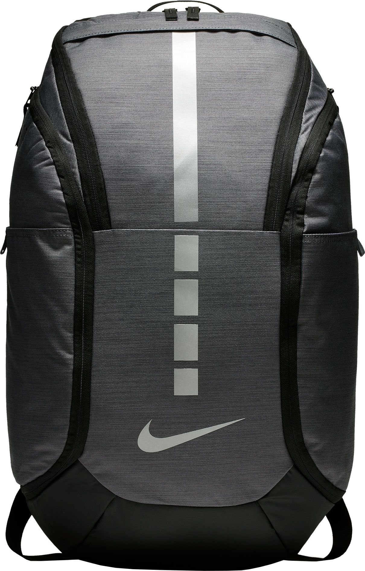 Nike Unisex Hoops Elite Pro Basketball Backpack (Dark Grey/Metallic Cool Grey)