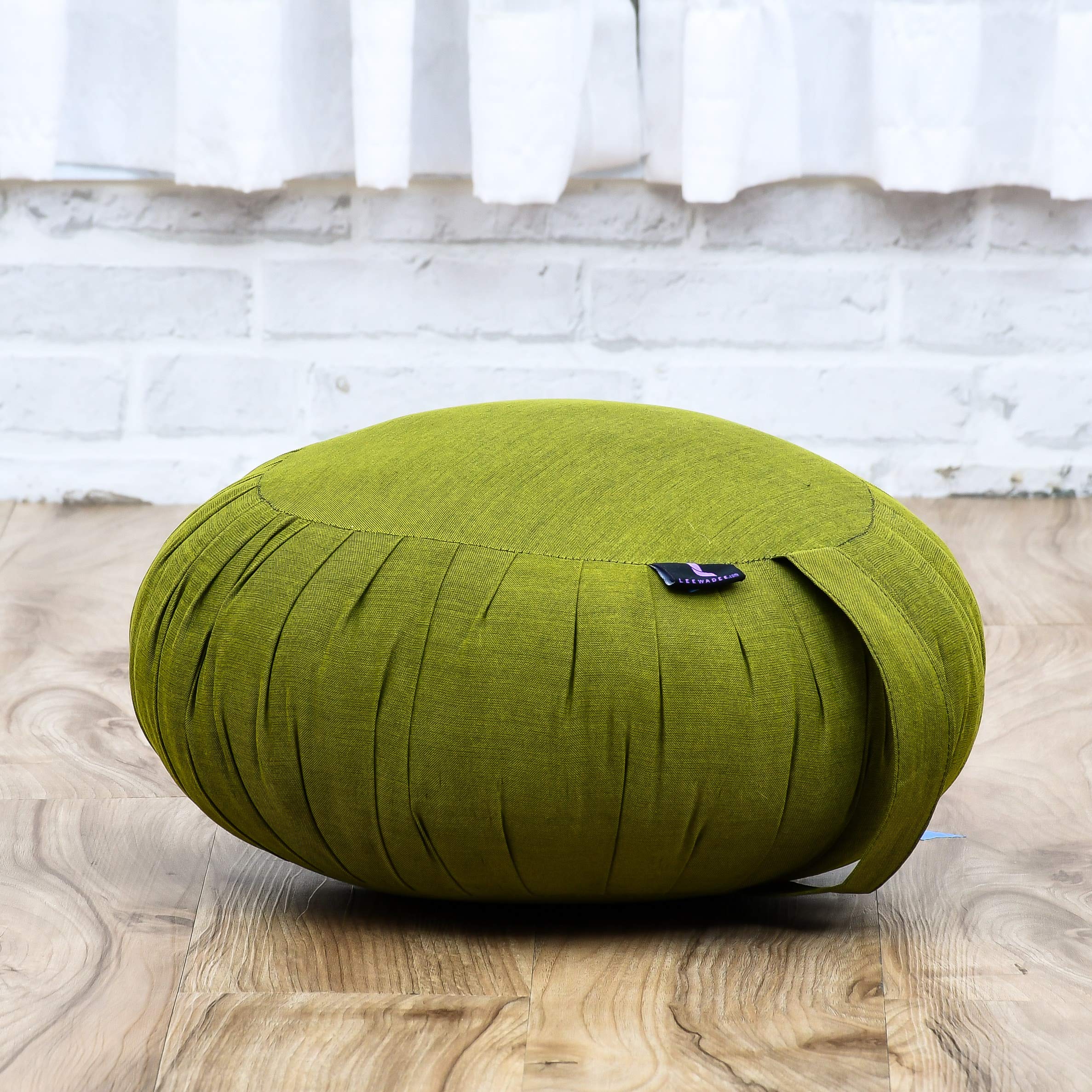 Leewadee Set Meditazione Zafu & Zabuton - Cuscino Meditazione Kapok Yoga Zen Zazen