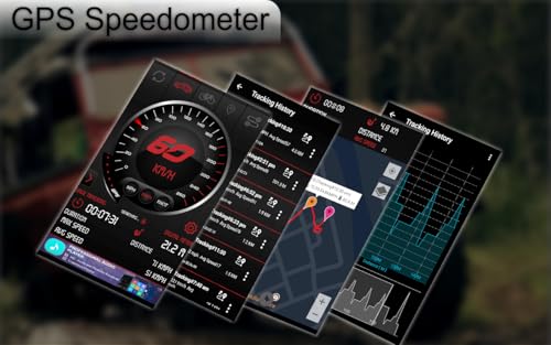 Digital GPS Speedometer Odometer Offline HUD View
