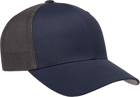 Flexfit Men's one_Size Trucker Cap, Black, Alpha