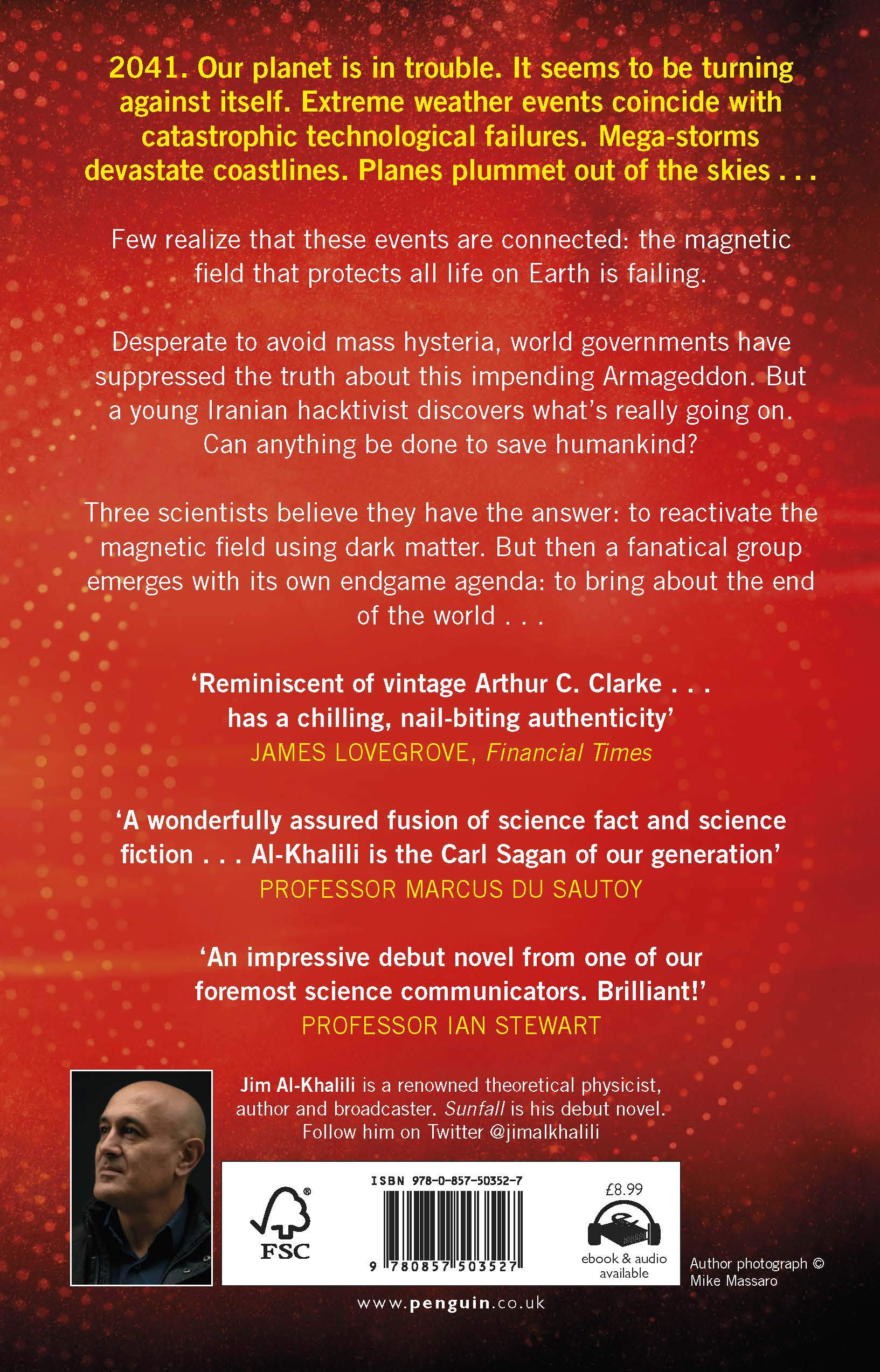 Sunfall: The cutting edge 'what-if' thriller from the celebrated scientist and BBC broadcaster