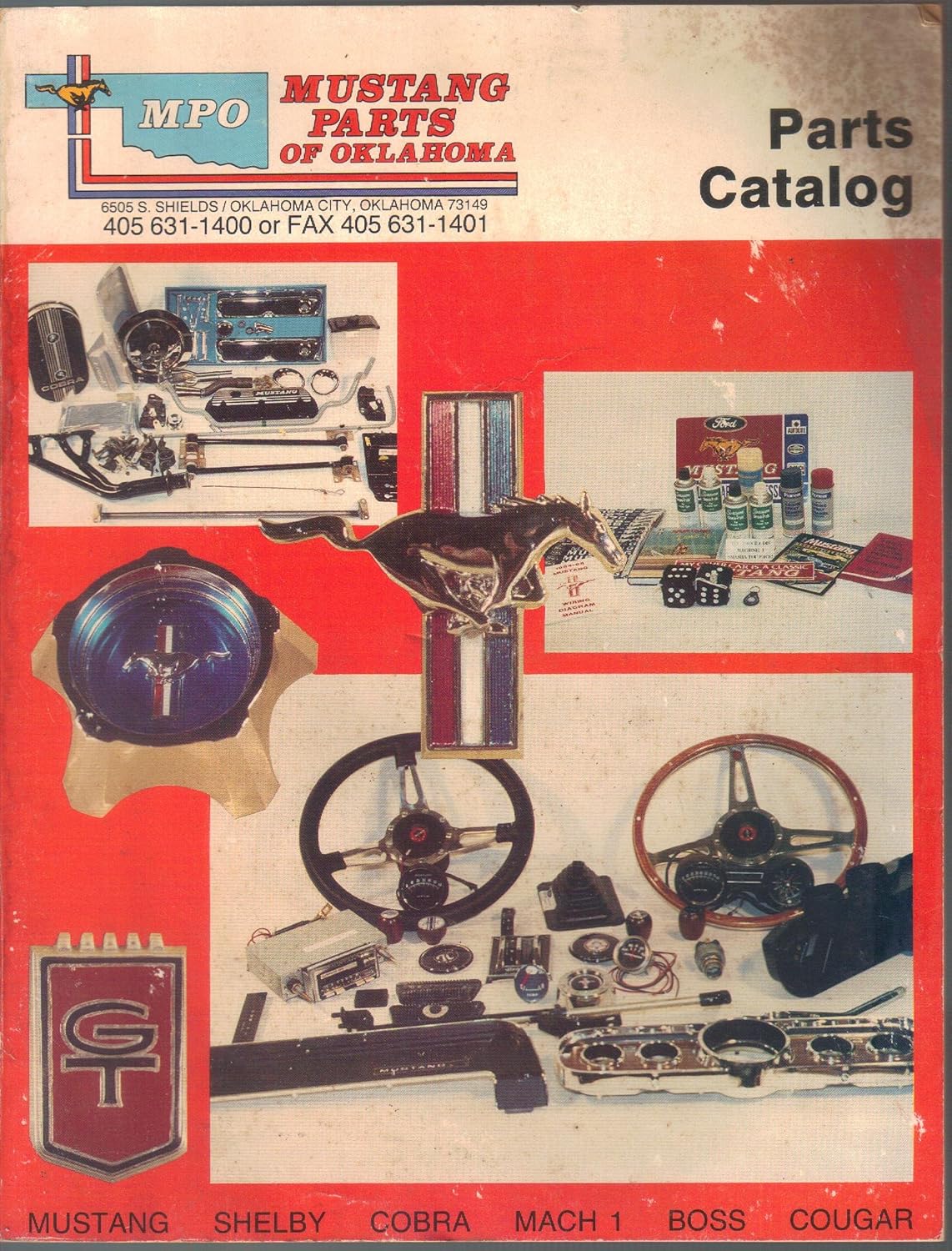 Mustang Parts of Oklahoma 1988 Parts Catalog Mustang Parts of Oklahoma