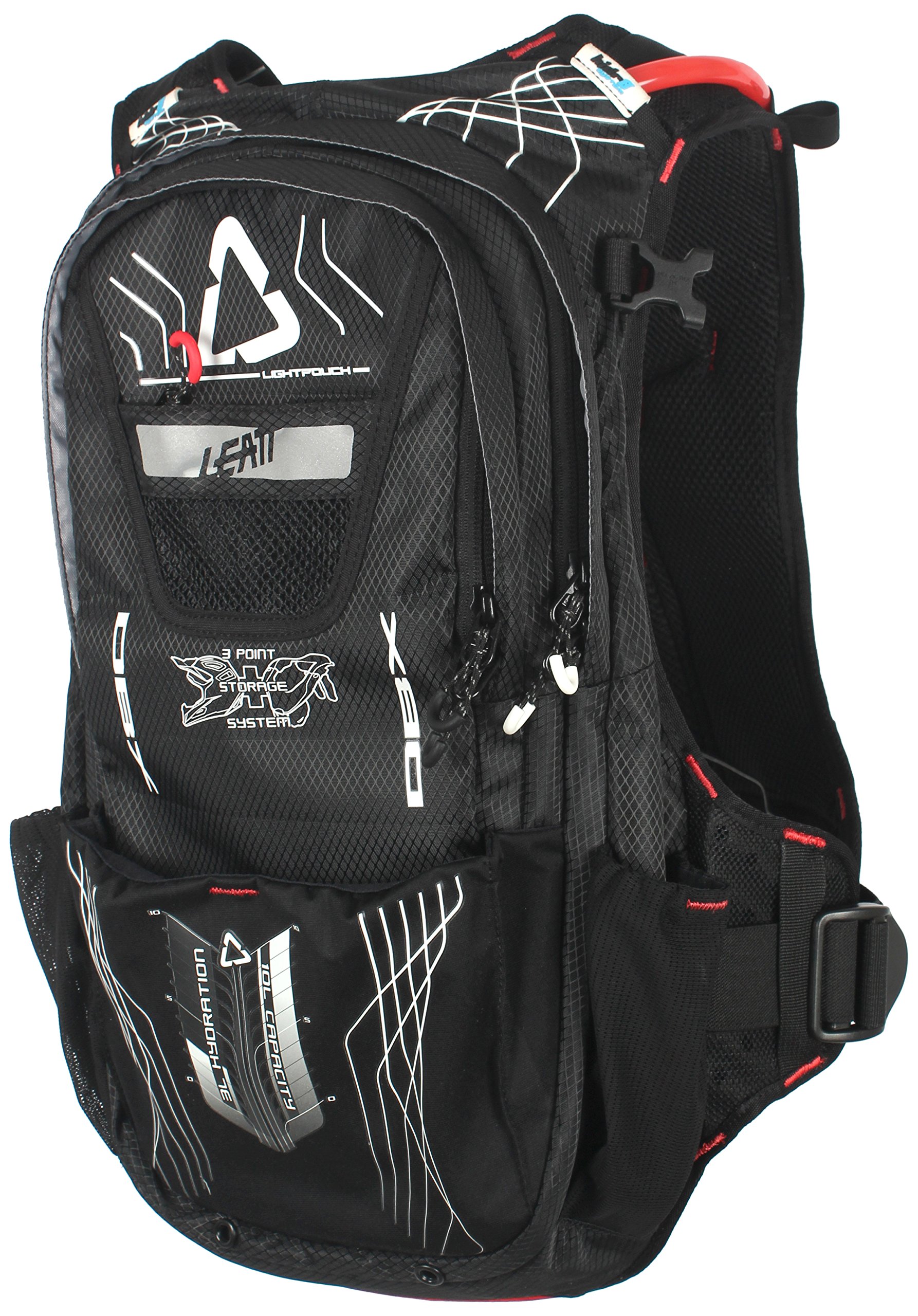 Leatt 7015100131 Black White Red Cargo Dbx Hydration