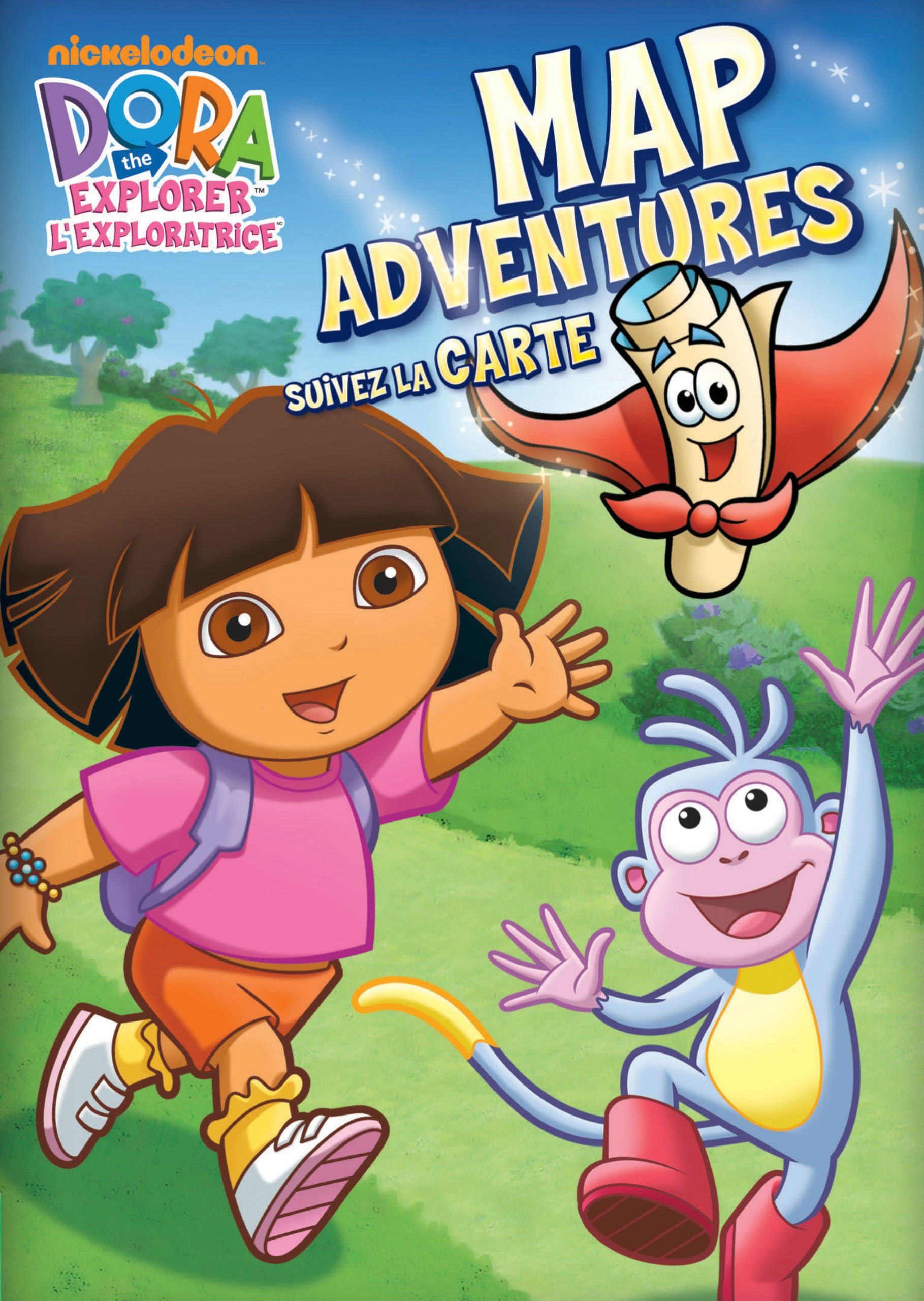 Dora the Explorer: Map Adventures (Bilingual) [DVD]
