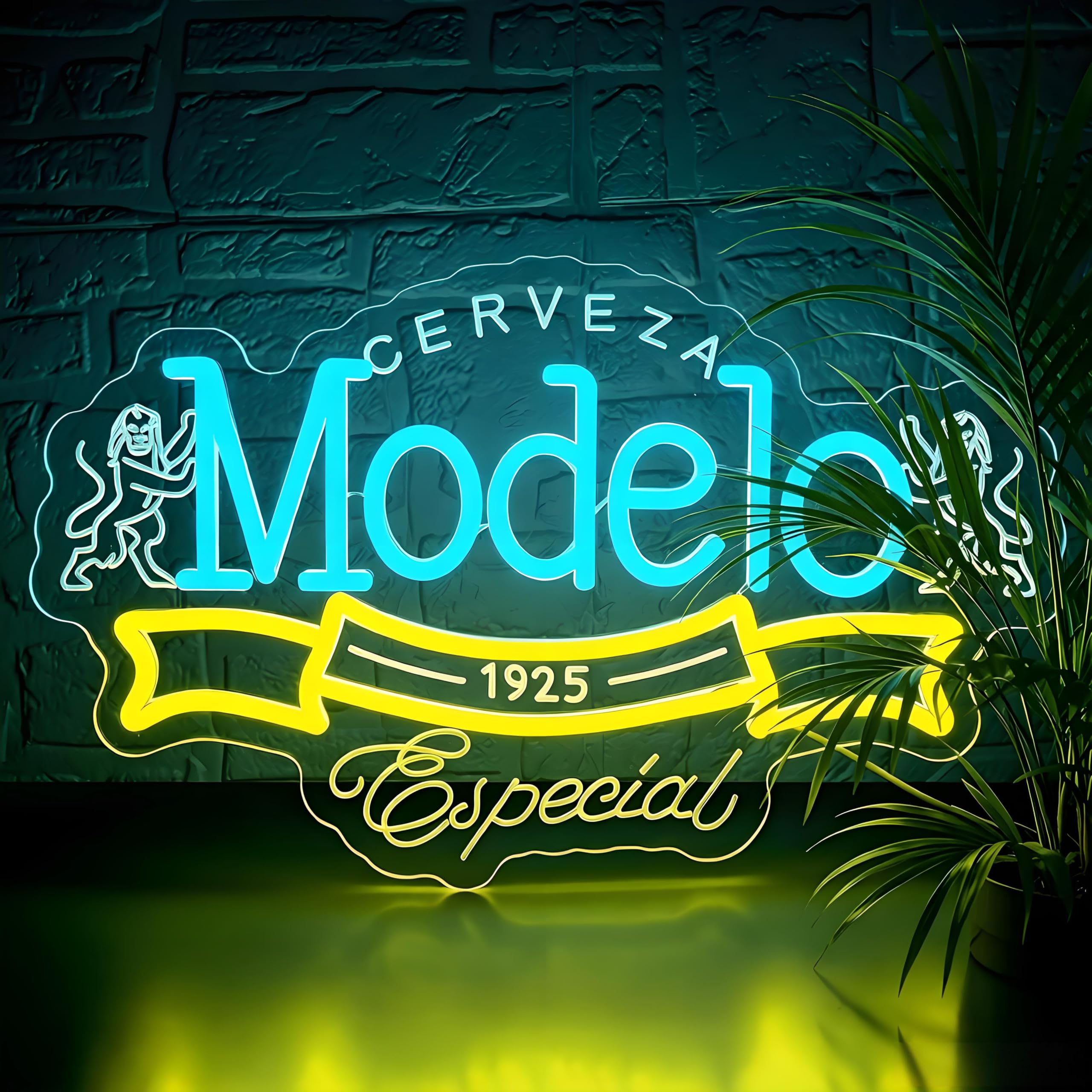 Insegna al neon con birra per decorazione da parete, dimmerabile, luce al neon, per uomo, modello grotta, insegna aziendale, adatta per bar, casa, bar, negozio, bistrot, feste, club, ristorante