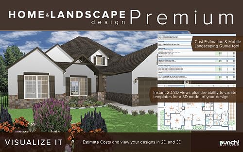 Punch! Home & Landscape Design Premium v19 - Home Design Software for Windows PC [Download] - Thumbnail 7