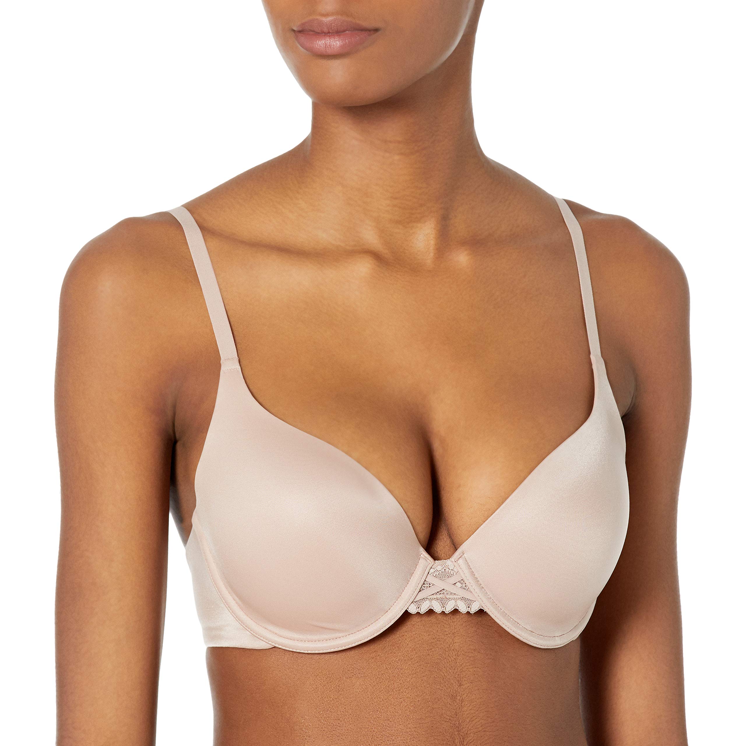 Maidenformwomens Push-up Bra With Dreamwire, No-poke Underwire Push-up Bras for Women, Convertible, Demi Coverage Push Up Bra (pack of 1)