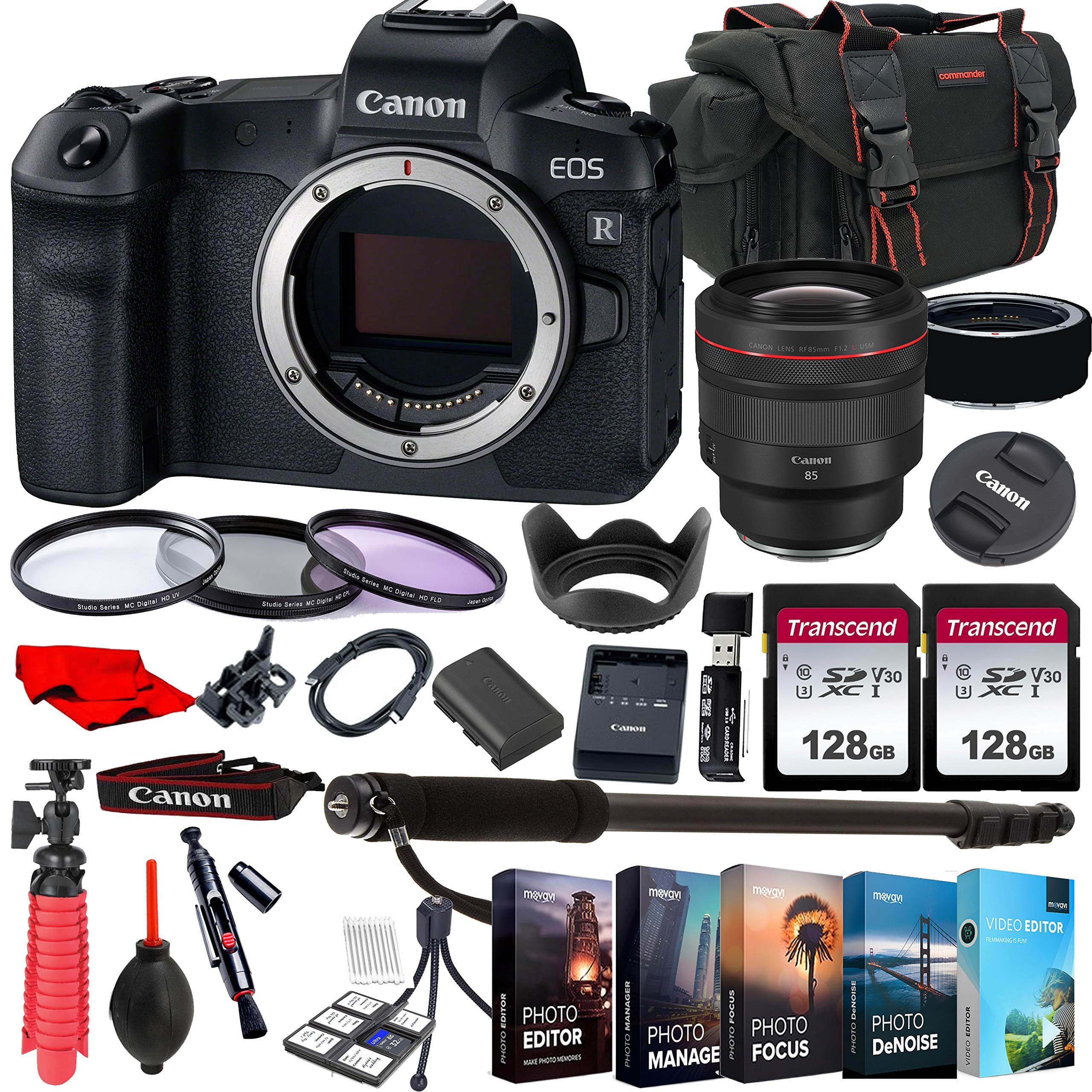 Amazon.com : Canon EOS R Mirrorless Camera with RF 85mm f/1.2L USM