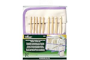 Clover Interchangeable Tunisian Crochet Hook Set