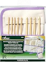 Vista 1 de Clover – Juego "Takumi" de ganchillos tunecinos intercambiables