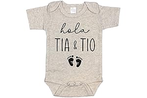Hola Tia and Tio Infant Bodysuit: Perfect Spanish Pregnancy Announcement!