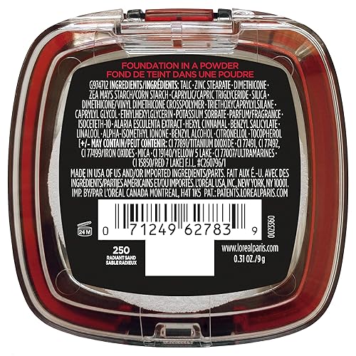Miniatura 2 de LOreal Paris - Maquillaje base en polvo Infallible Fresh Wear hasta 24 horas de uso Radiant Sand 250 arena radiante 250 031 onzas