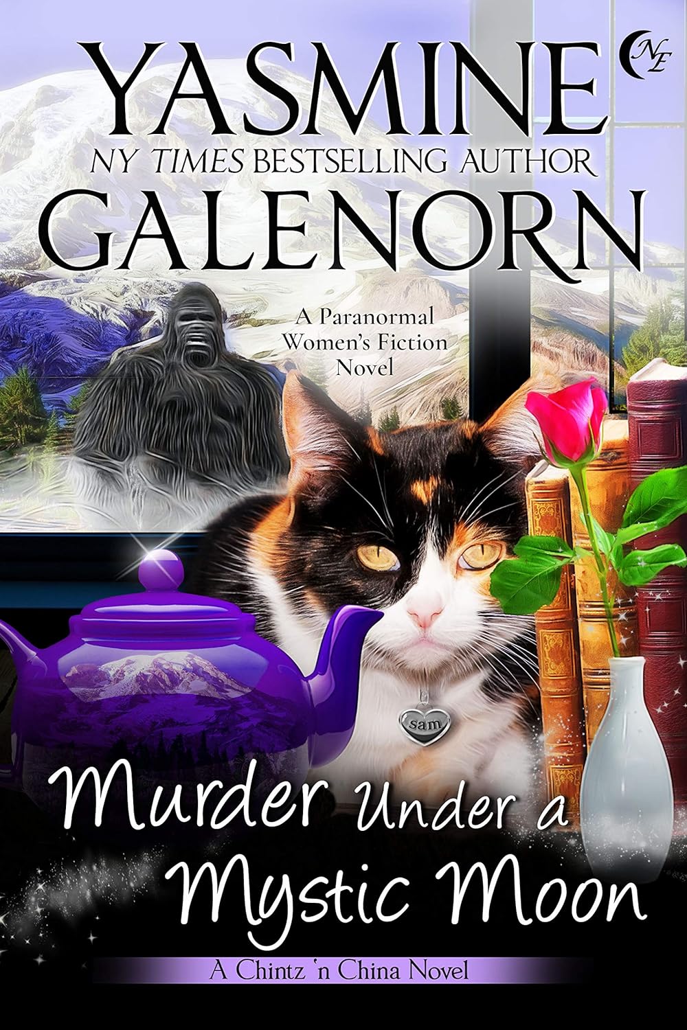 Murder Under A Mystic Moon: A Paranormal Women's Fiction Novel (Chintz 'n China Book 3)      Kindle Edition