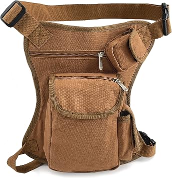 Drop Leg Bag for Men Tactical Thigh Bag Military Thigh Pack Pouch Outdoor Hiking Fishing Thigh Bag