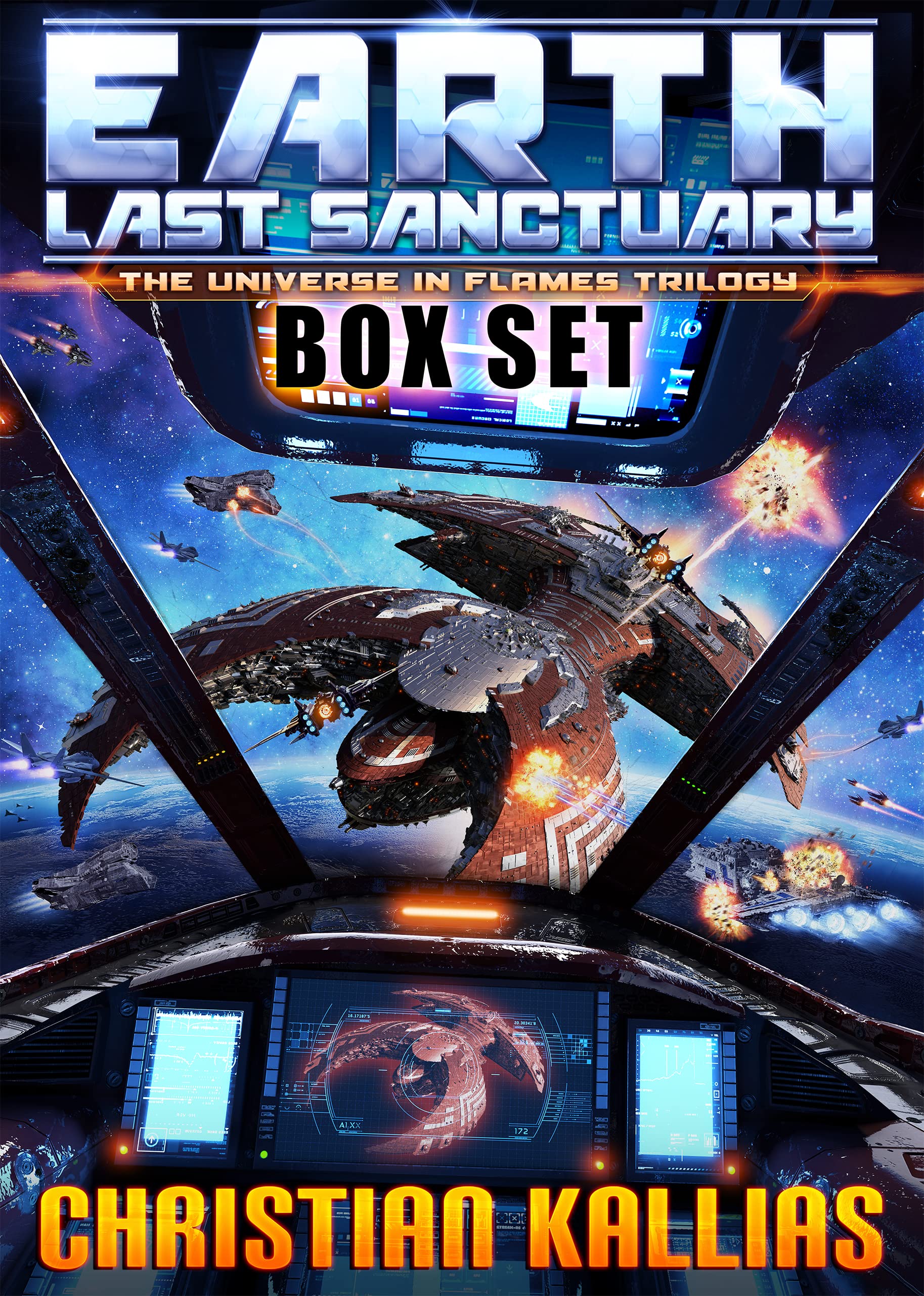 Cover image for Universe in Flames series