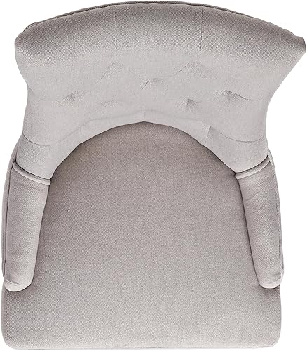 Miniatura 8 de Juego de 2 sillas de comedor Stacy Light Sky, en tela gris o verde azulado, Gris claro Gris claro + marrón oscuro,Negro + marrón oscuro,Marrón