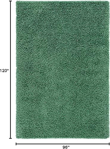 Vista 176 de SAFAVIEH Venus Shag Collection - Alfombra decorativa, 2 pies 7 pulgadas x 5 pies, color marfil, diseño sólido, no desprende pelusa y de fácil