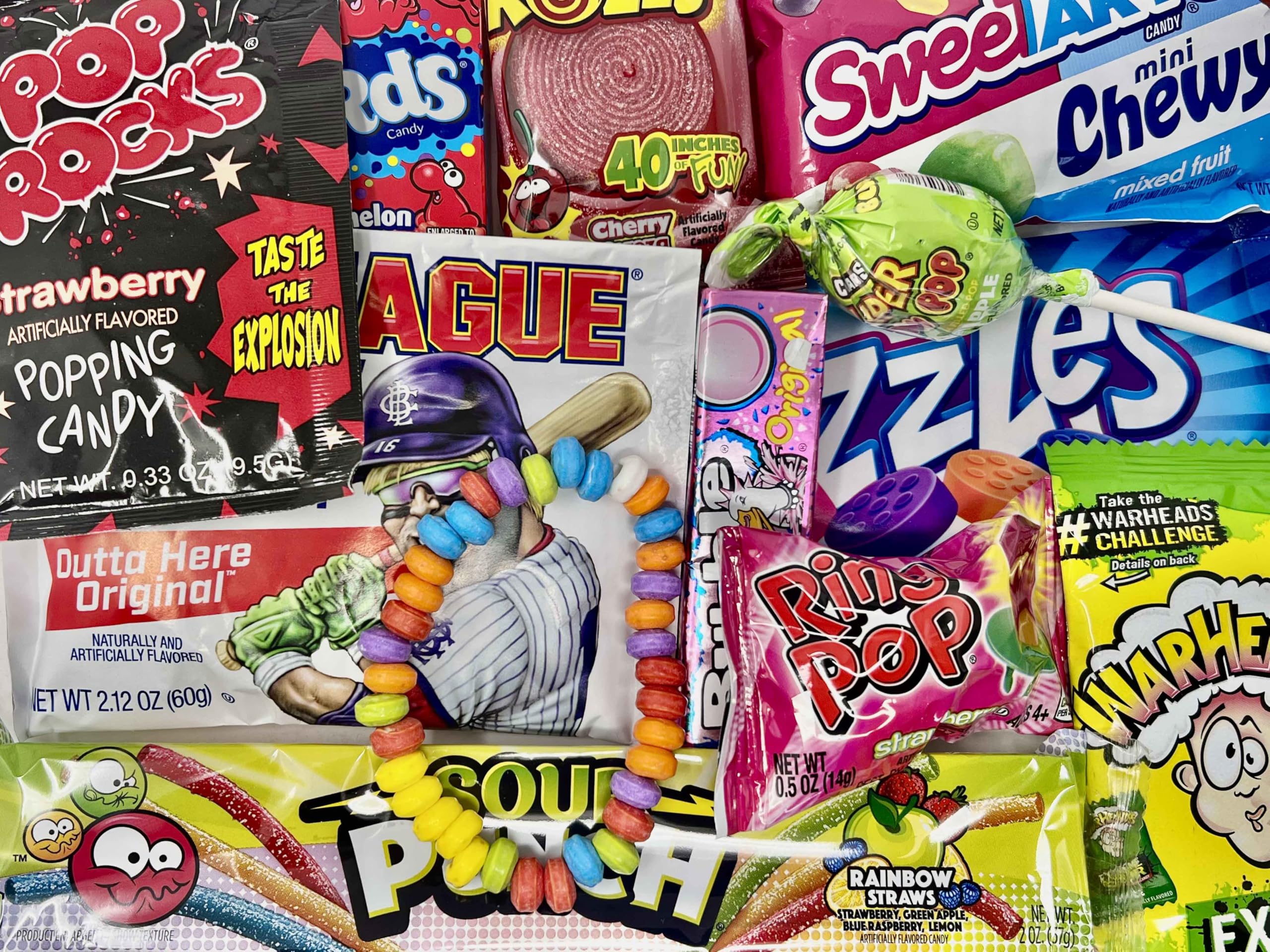 Amazon.com : 1996 Retro Childhood Candy Gift Basket Box Assortment