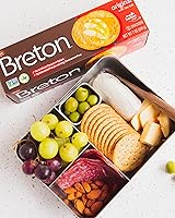 Vista 7 de Galletas saladas originales Breton 7 onzas (paquete de 3)