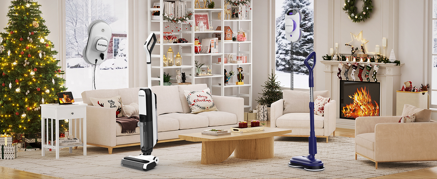 Amazon.com - SUNSMAI Cordless Wet Dry Dual Use Vacuum Cleaner 