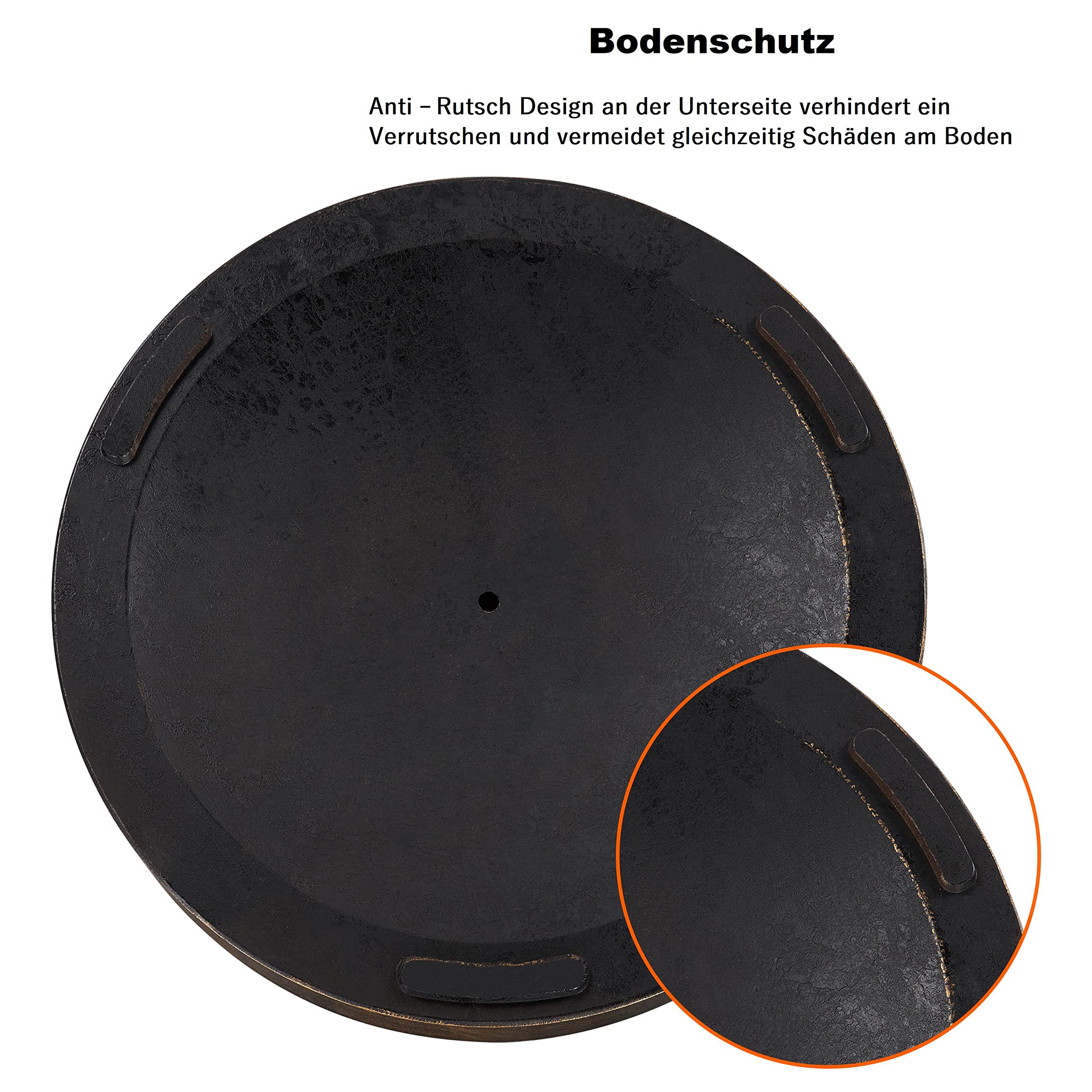 Yaheetech Sonnenschirmständer Garten Schirmhalter Schirmgewicht Rund Balkonschirmständer für Schirmstöcke bis 38/48 mm, 14 KG