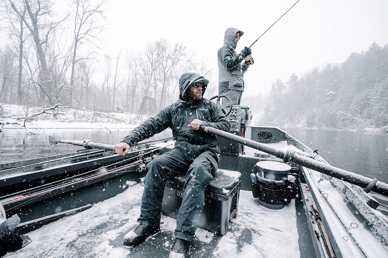 Miniatura 6 de Whitewater Great Lakes - Baberos de pesca impermeables y resistentes al viento con nailon Ripstop