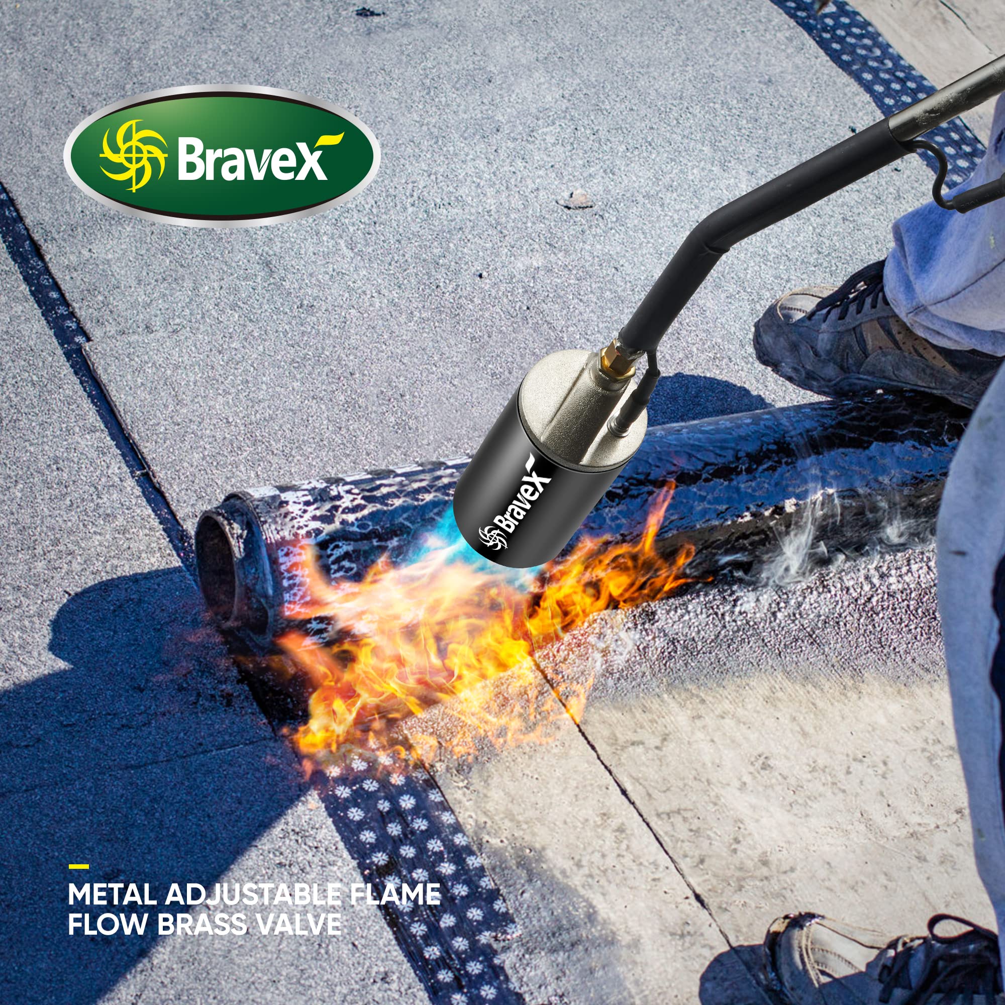 Buy Bravex Propane Torch Weed Burner Torch with Piezo Ignition High