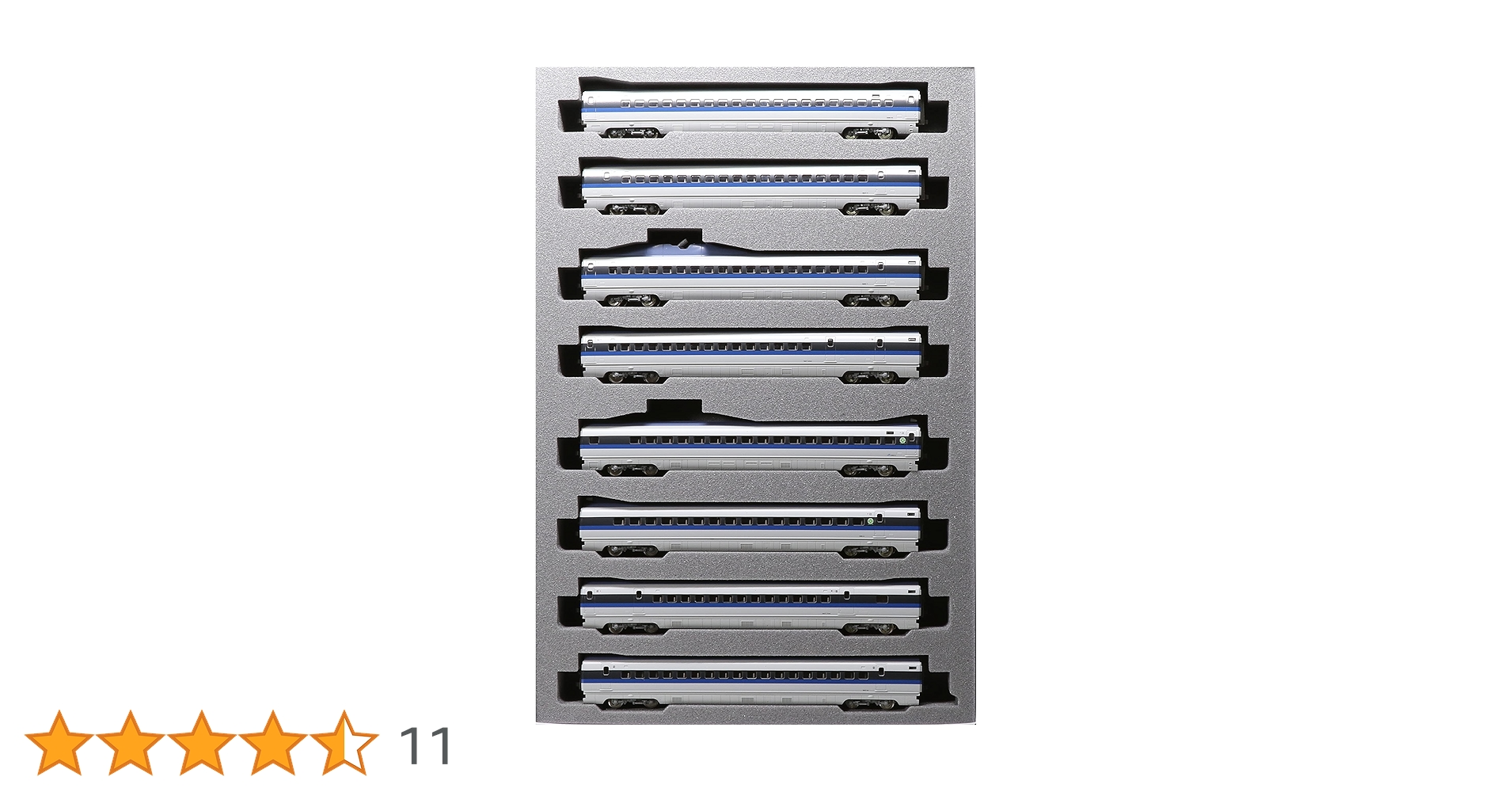 Amazon | KATO Nゲージ 500系新幹線 のぞみ 8両増結セット 10