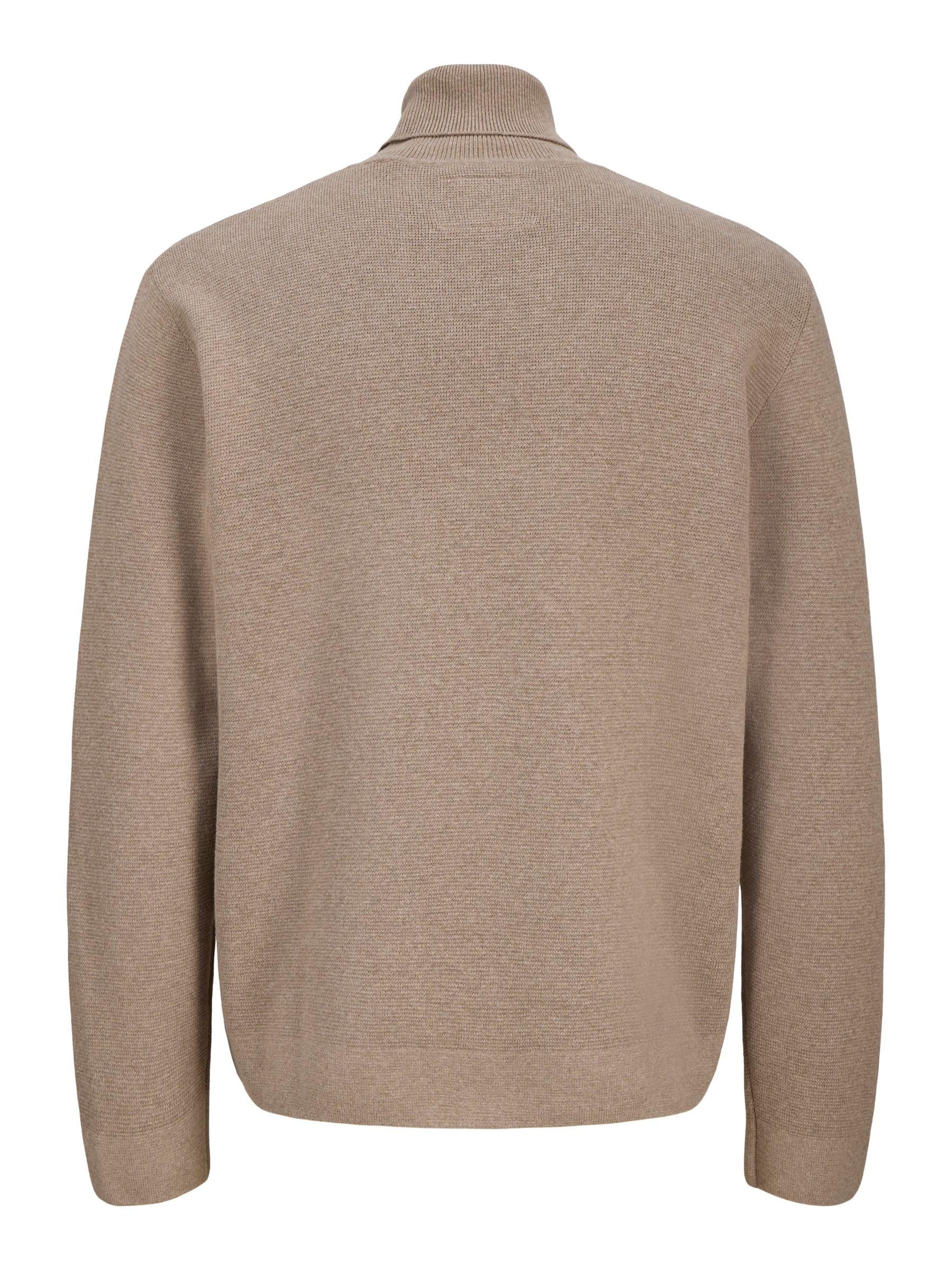 JACK & JONES Herren Pullover Rollkragenpullover Milano Stitch Knit Roll Neck