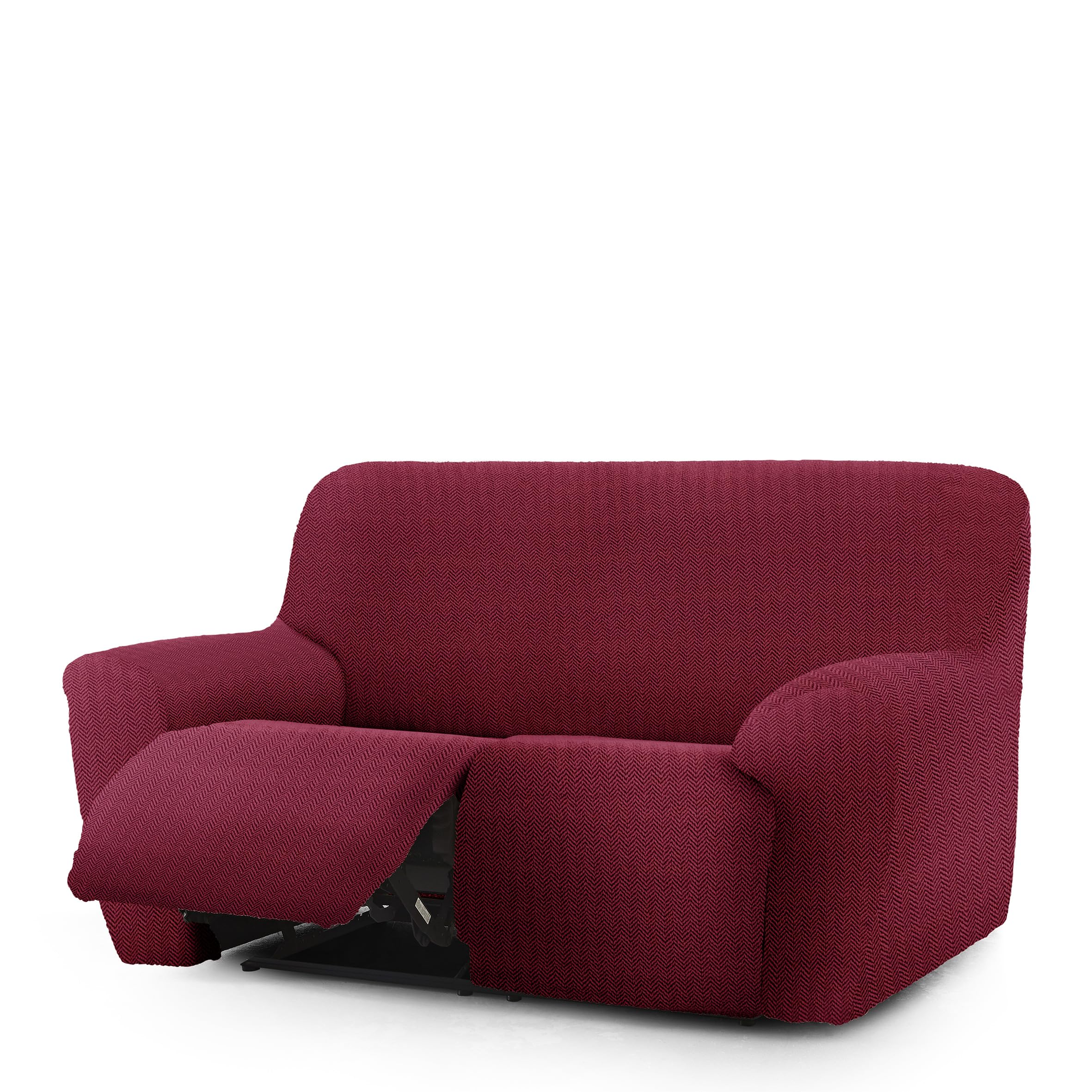 Housse de canapé relax 2 places tissu haut de gamme Jaz