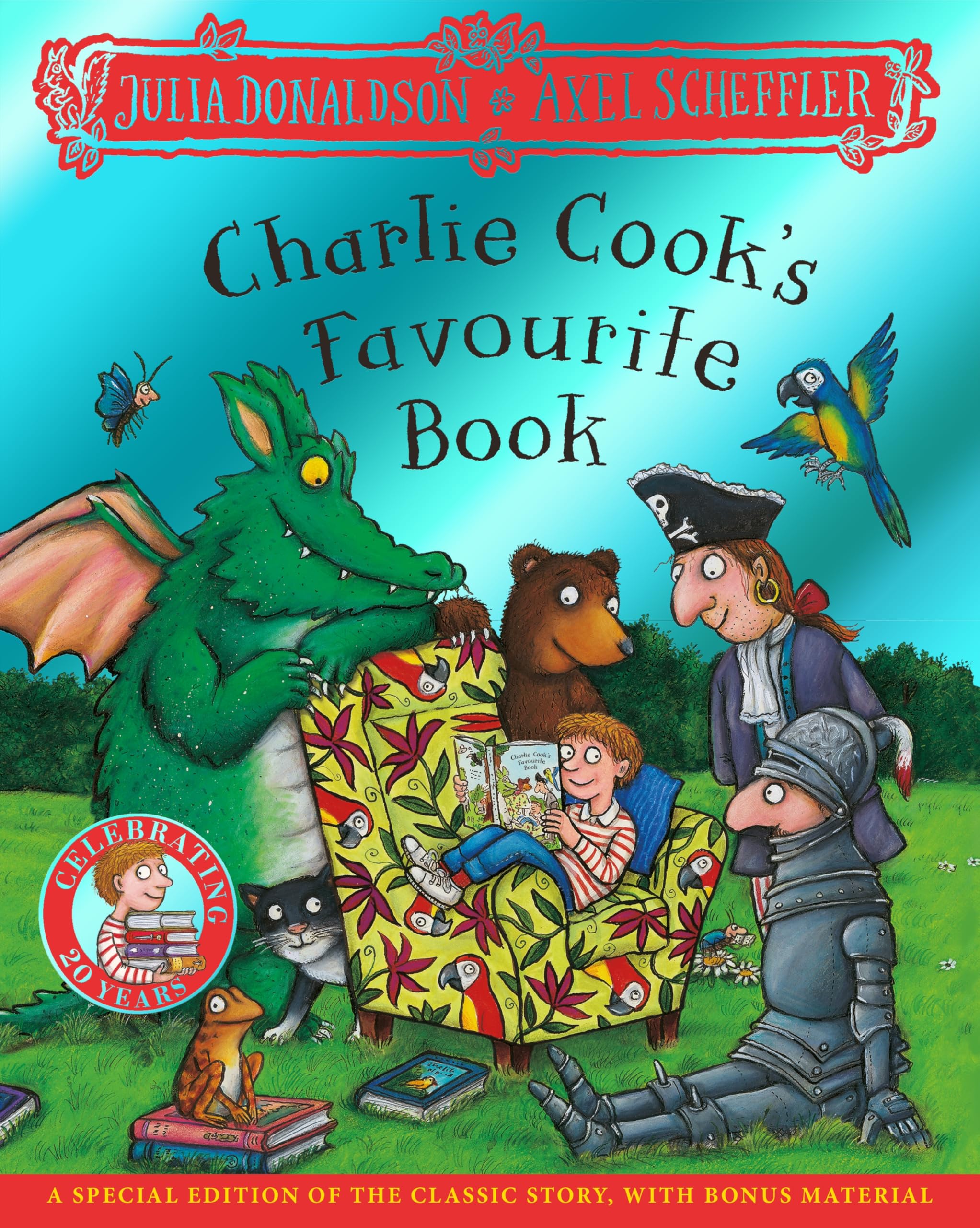 Charlie Cook's Favourite Book 20th Anniversary Edition: with a shiny blue foil cover and fun activities to make and do!