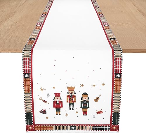 Folkulture Camino de mesa de Pascua de 90 pulgadas de largo para decoración de Pascua, camino de mesa de granja 100% algodón o camino de mesa disponible en Yaxa Colombia