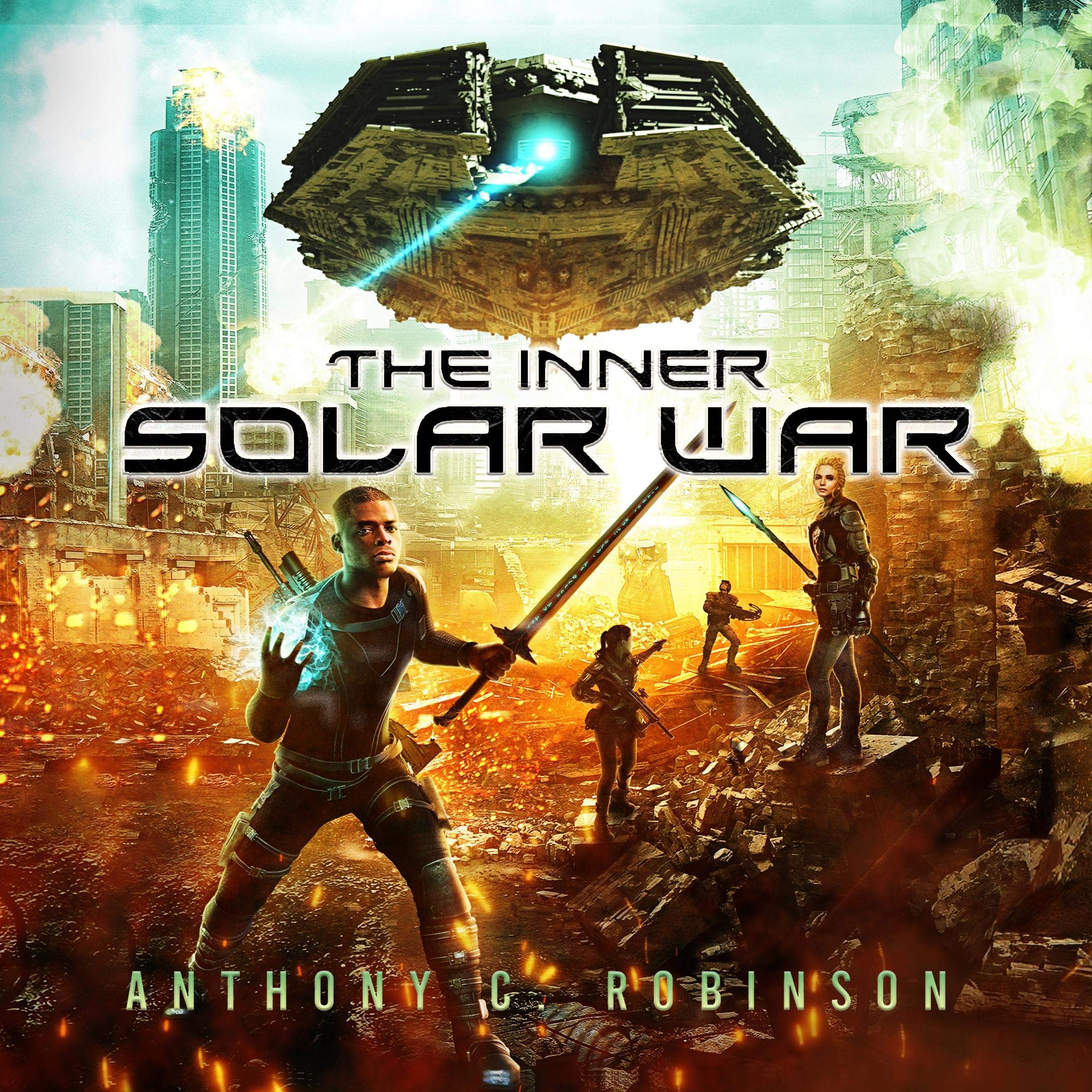 Cover art for Cold Solar: A Dark and Gritty Sci-Fi Action Thriller