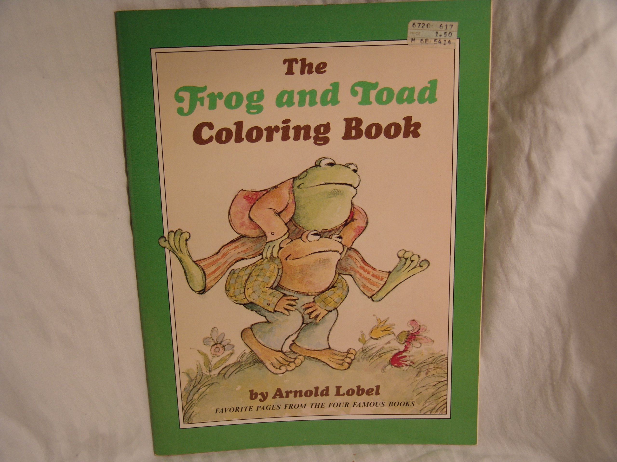 The Frog and Toad Coloring Book
