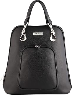 FLYING BERRY Women's Fashion Backpack with Shoulder Adjustable Strap Stylish Vegan Leather Backpack for Women | Shoulder B... Price In India