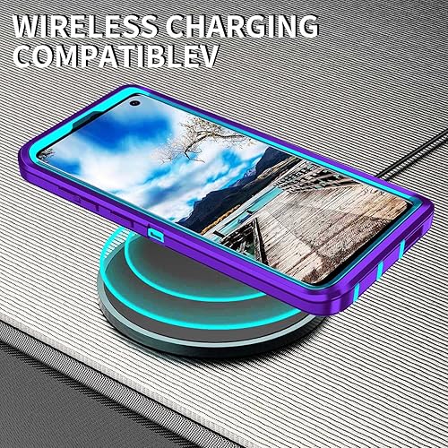 Miniatura 5 de para Galaxy S10 Funda, Sin Protector de Pantalla Resistente a Golpes y PolvoProtección contra Caídas 3 Capas de Protección Completa Resistente