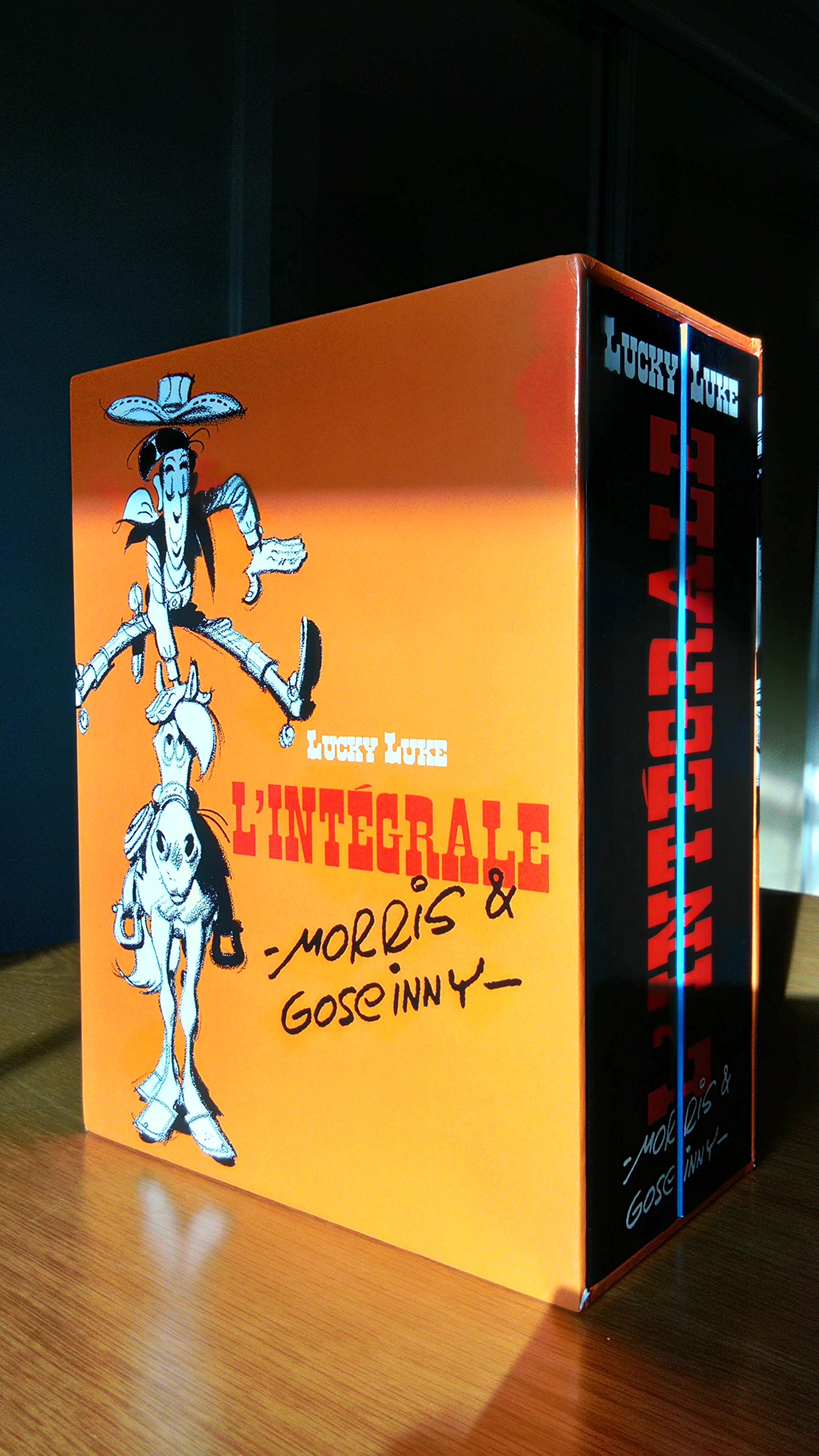 COFFRET LUCKY LUKE L'INTEGRALE MORRIS GOSCINNY