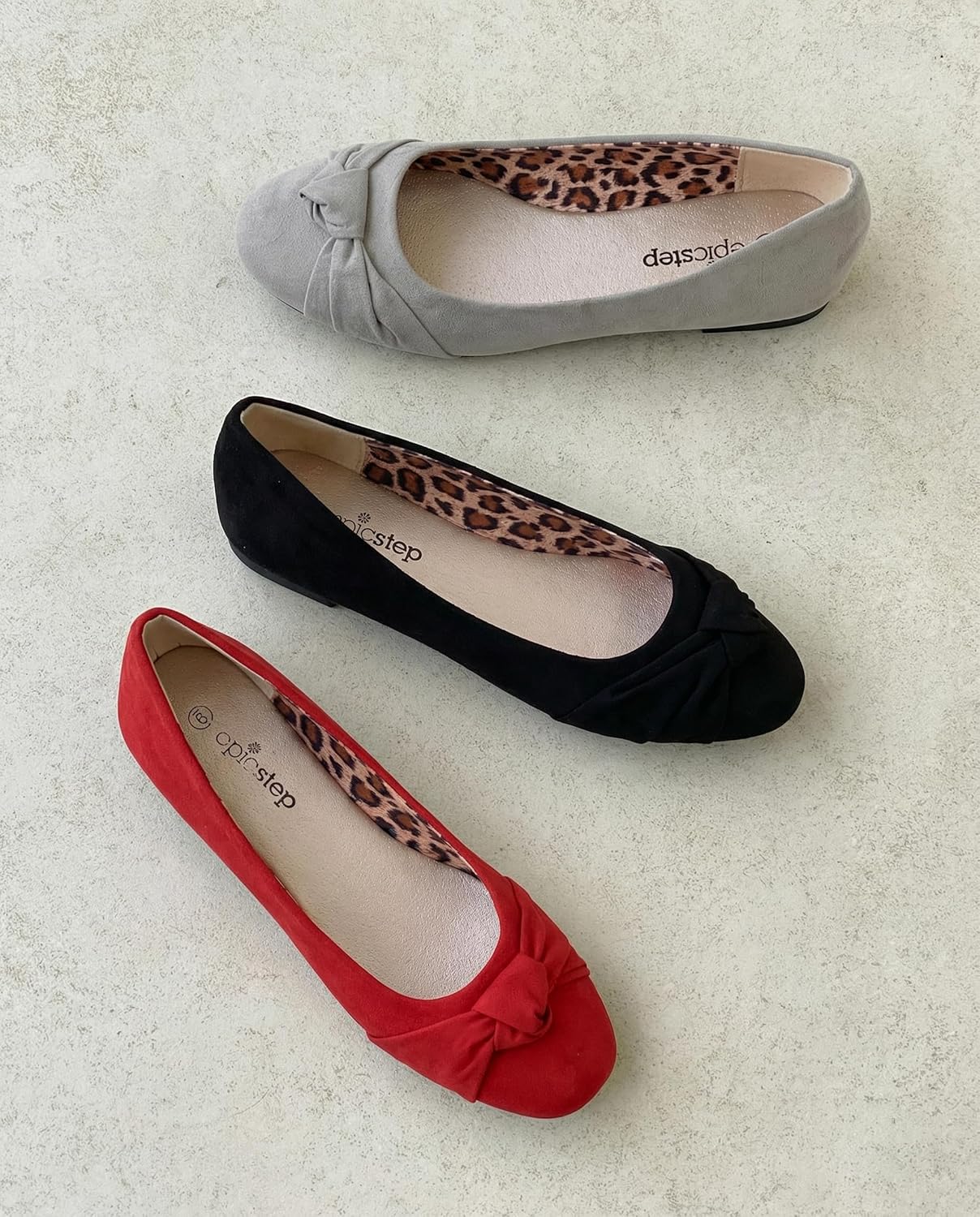 Epic Step Ballet Flats for Women Comfortable Flat Shoes for Women Dressy Casual Round Toe Flats - Image 6