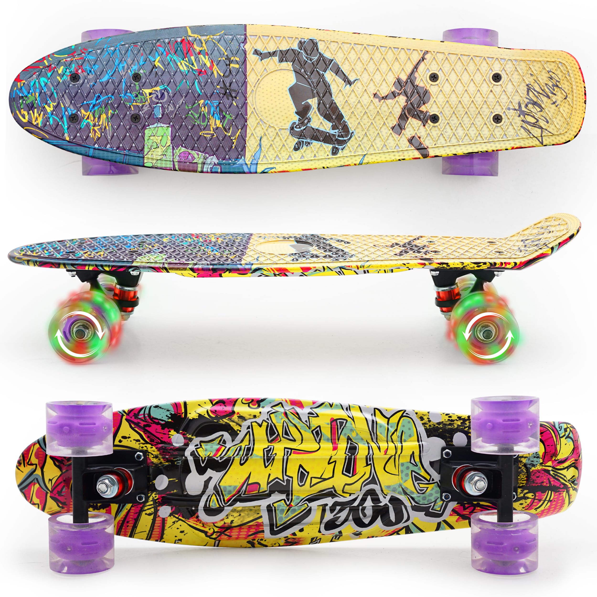 Skateboard: Qualität und Spaß auf der Straße – Dein Board für jeden Style und jedes Alter!