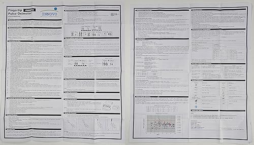 Miniatura 9 de Innovo iP900BP-B - Oxímetro de pulso de la yema del dedo elegible para FSAHSA, monitor de oxígeno en sangre con aplicación gratuita, pletismógrafo e