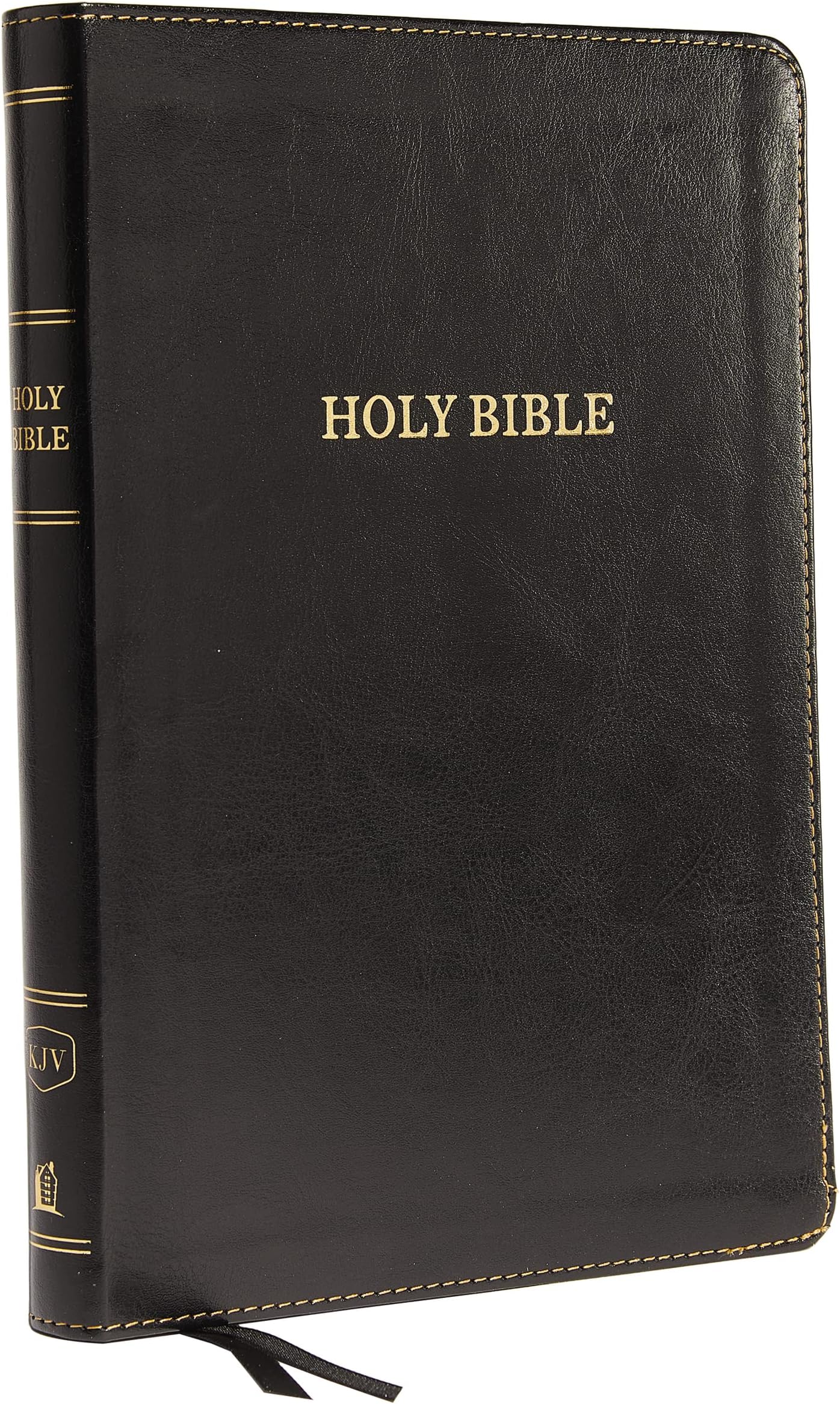 KJV Holy Bible: Large Print Thinline, Black Leathersoft, Red Letter, Comfort Print: King James Version