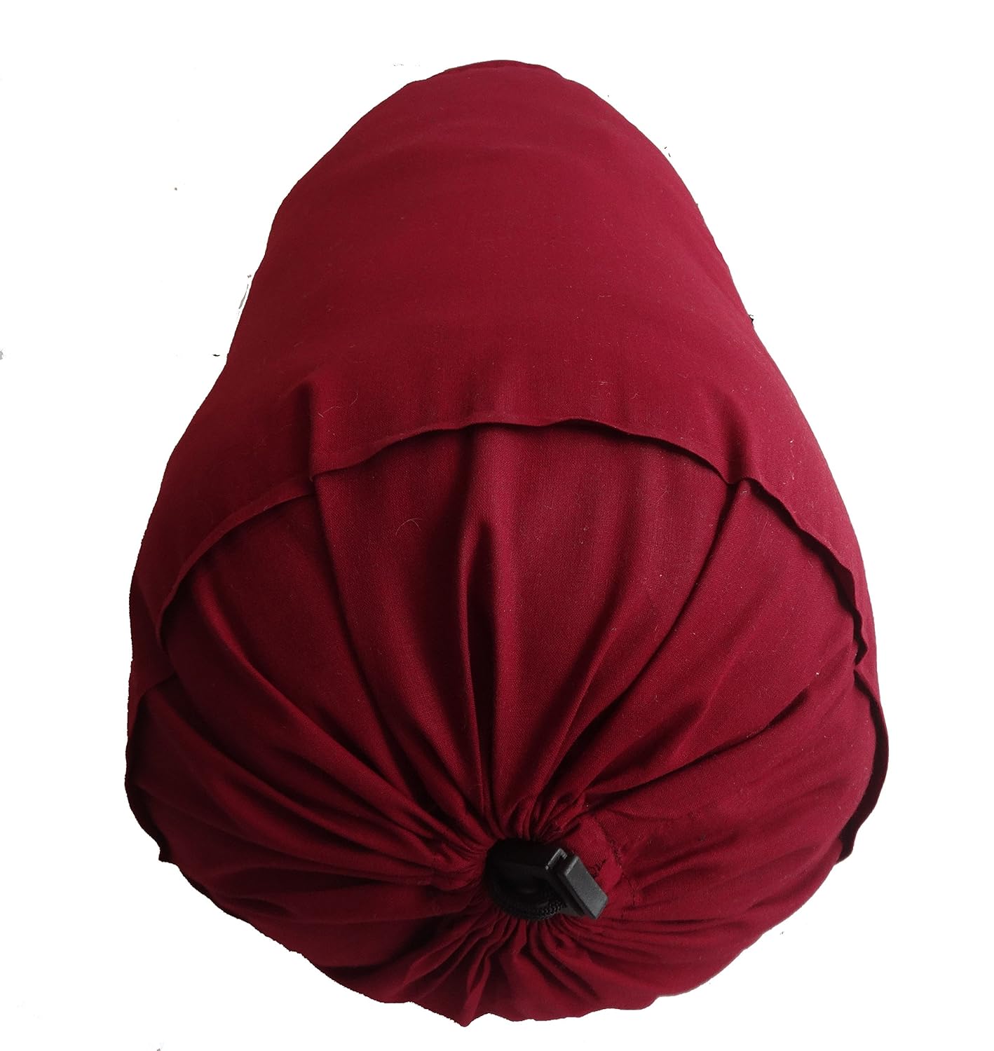 Burgundy Bolster Cover Set of 2 Covers Round Bolster Cover for Sofa