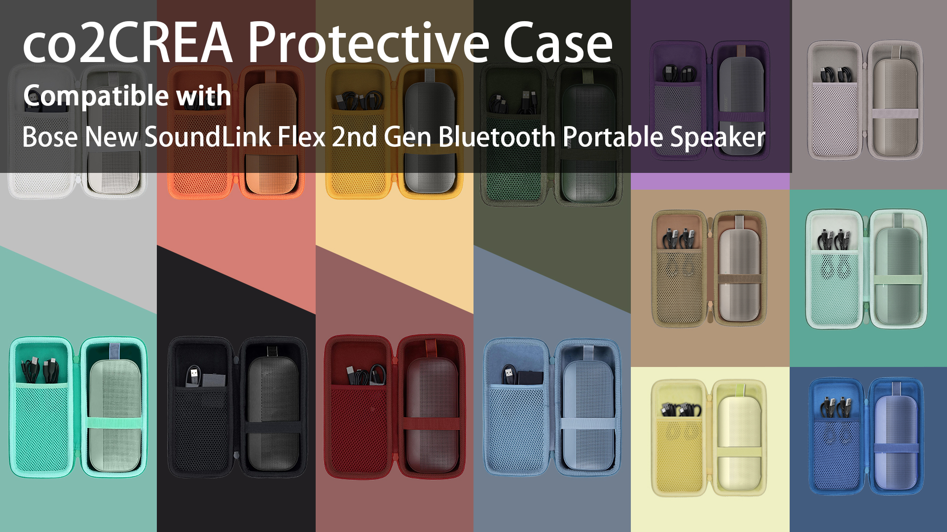 Bose SoundLink Flex 2ミントグリーン 本体 + Box Bose SoundLink Flex II Portable Bluetooth Speaker – ShopCGX