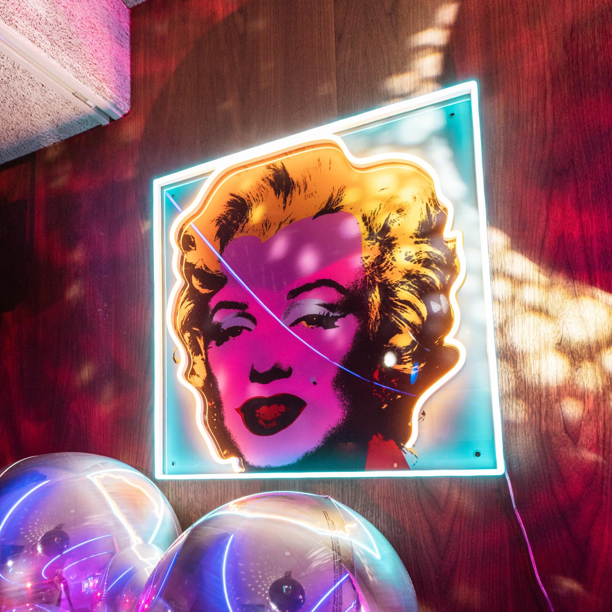 YELLOWPOP Neon Signs, Andy Warhol Marilyn Monroe (Large), Neon